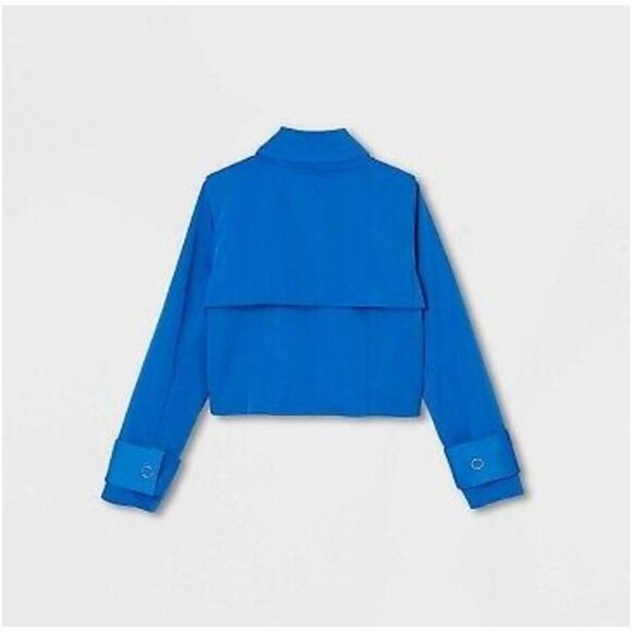 Sammy B “Black History Month” Adult Cropped Shacket Blue Size XXL - Picture 3 of 4